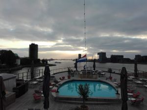 SS Rotterdam deck